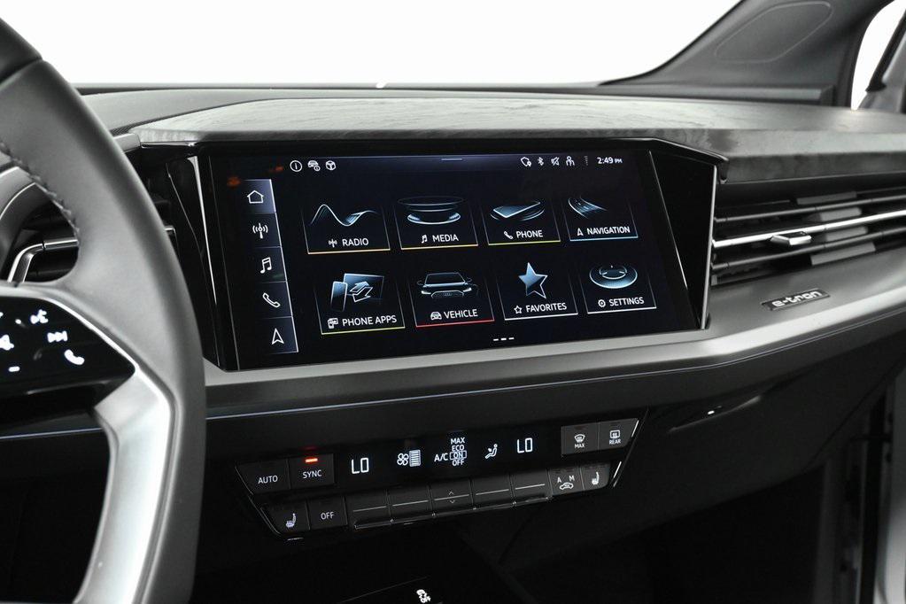 new 2025 Audi Q4 e-tron car, priced at $54,861