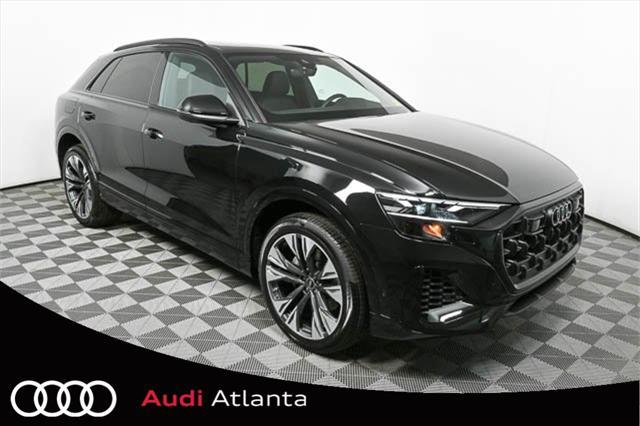 new 2025 Audi Q8 car, priced at $77,392