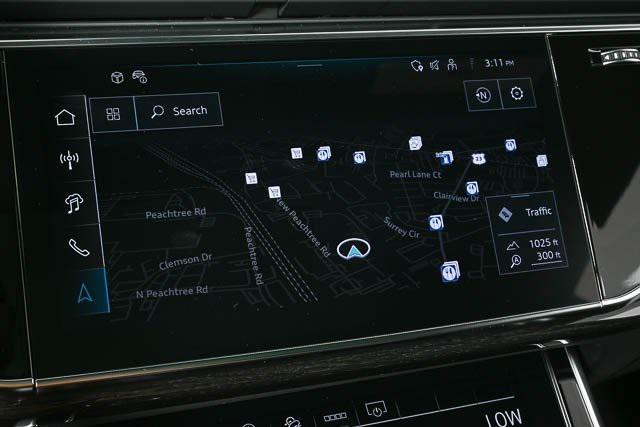 new 2025 Audi Q8 car, priced at $77,392