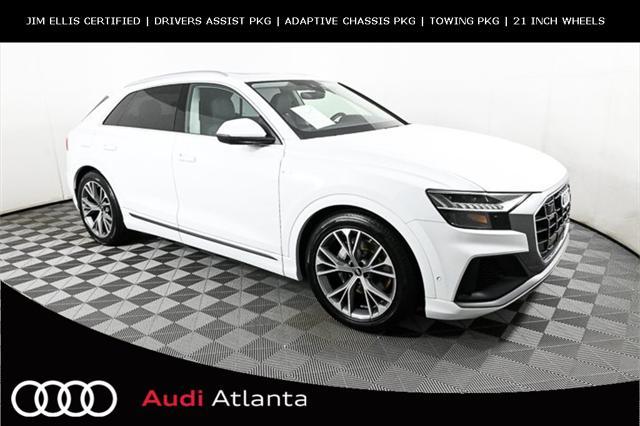 used 2023 Audi Q8 car, priced at $58,900