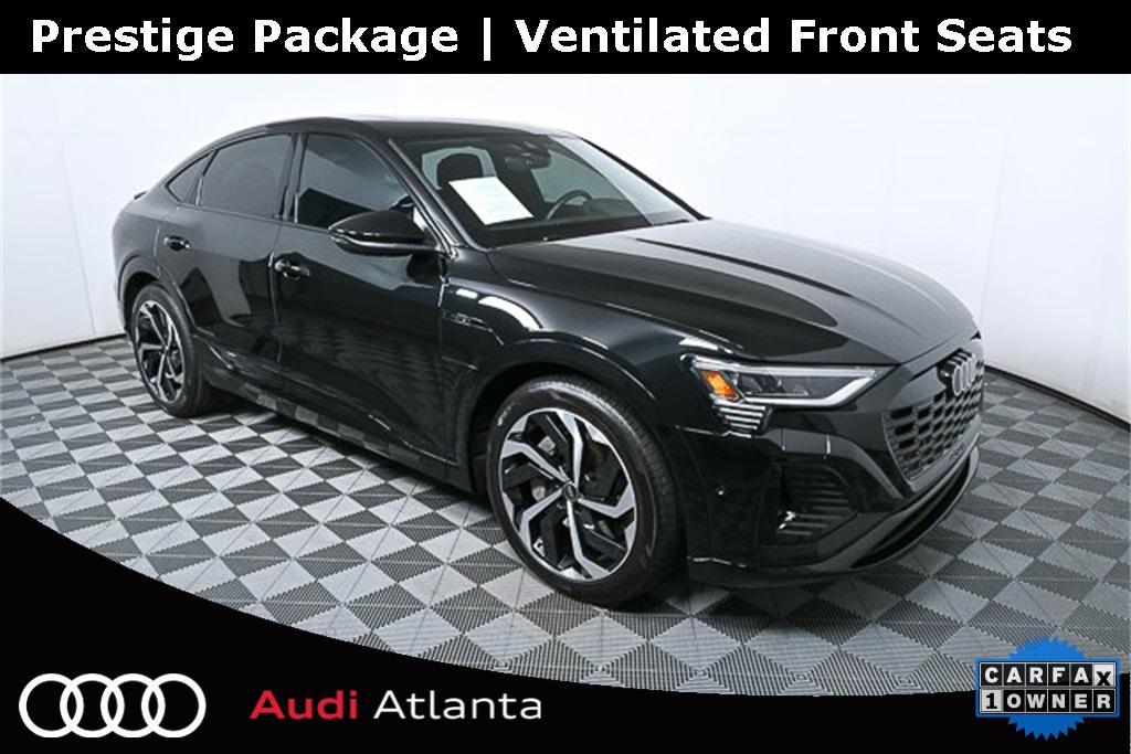 used 2024 Audi Q8 e-tron car, priced at $48,995