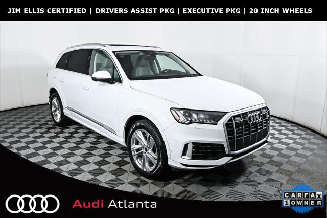 used 2021 Audi Q7 car, priced at $35,995