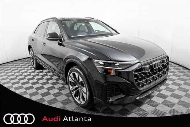 new 2025 Audi Q8 car, priced at $77,392