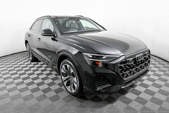 new 2025 Audi Q8 car, priced at $77,392