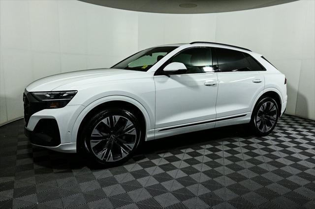 new 2025 Audi Q8 car, priced at $76,114