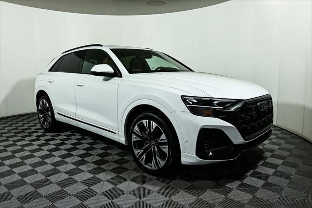 new 2025 Audi Q8 car, priced at $76,114