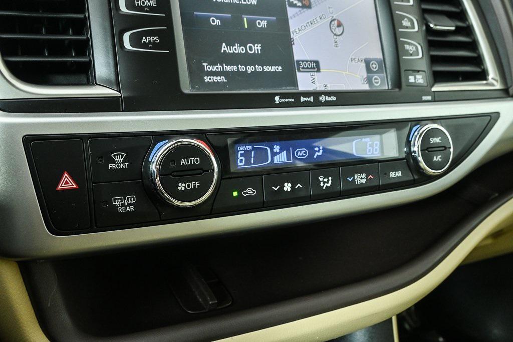 used 2019 Toyota Highlander car, priced at $23,847