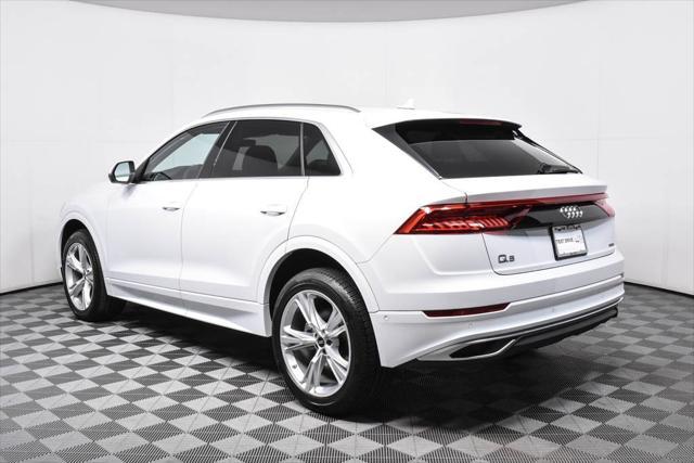 used 2023 Audi Q8 car, priced at $58,495