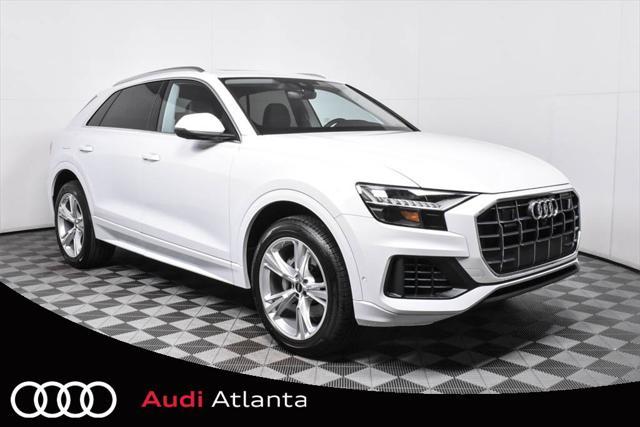 used 2023 Audi Q8 car, priced at $58,495