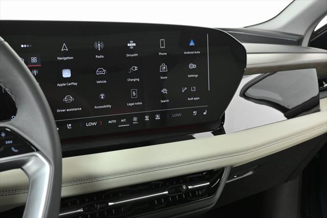 new 2025 Audi Q6 e-tron car, priced at $70,063