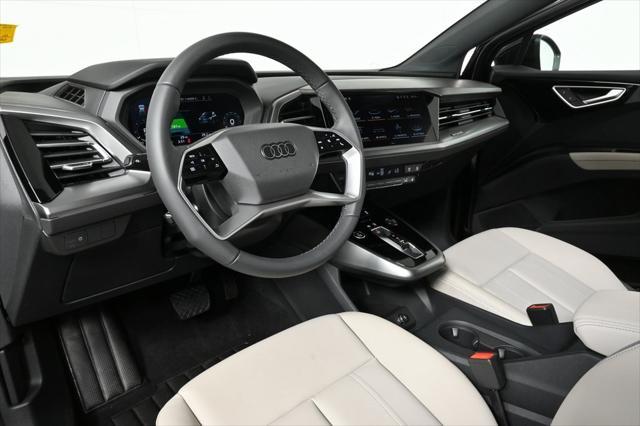 new 2025 Audi Q4 e-tron car, priced at $52,407