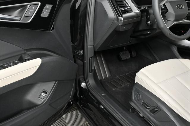 new 2025 Audi Q4 e-tron car, priced at $52,407