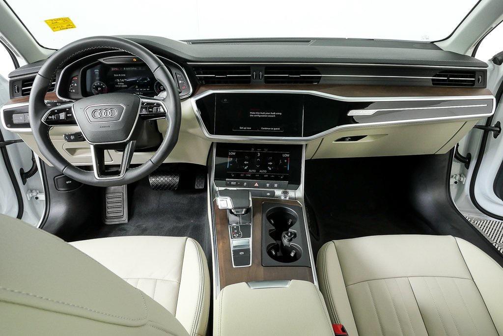 new 2025 Audi A6 car, priced at $58,084