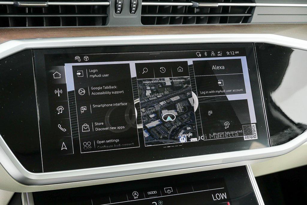 new 2025 Audi A6 car, priced at $58,084