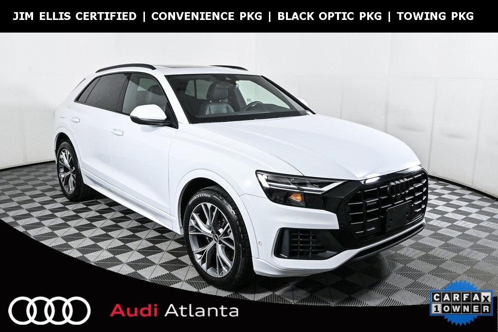 used 2021 Audi Q8 car, priced at $51,995