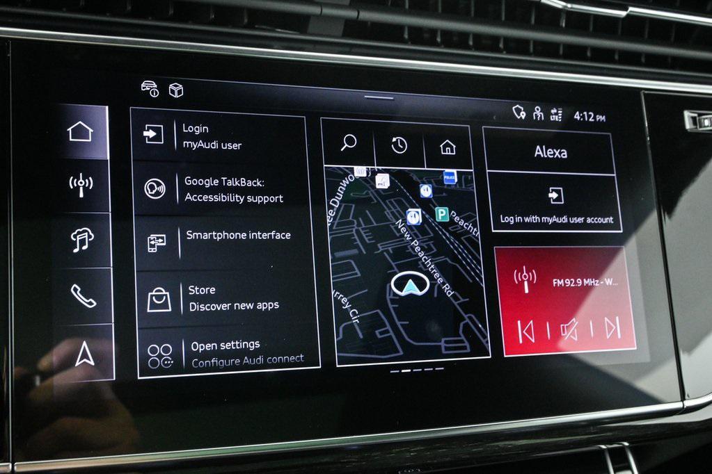 new 2025 Audi Q8 car, priced at $77,477