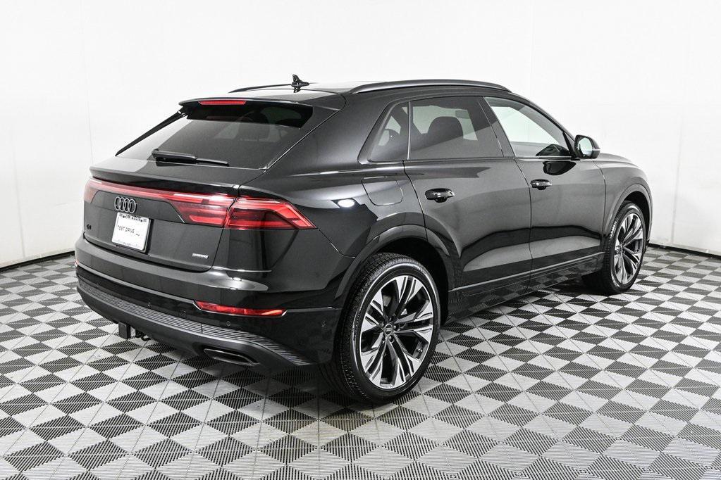new 2025 Audi Q8 car, priced at $77,477
