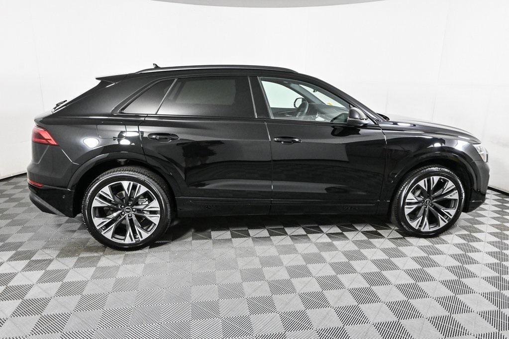 new 2025 Audi Q8 car, priced at $77,477