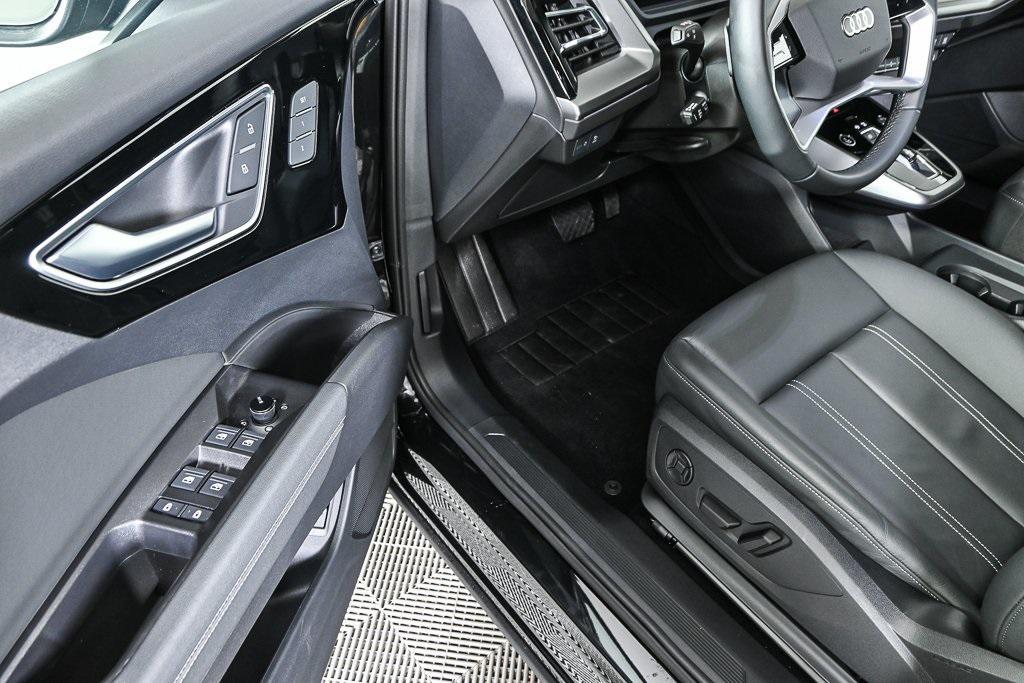 used 2024 Audi Q4 e-tron car, priced at $39,495