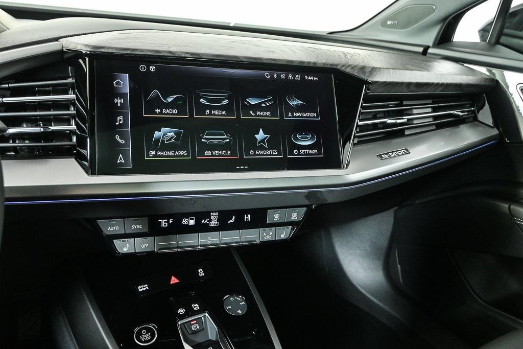 used 2024 Audi Q4 e-tron car, priced at $39,495