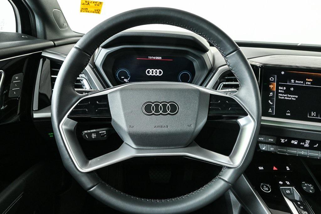 used 2024 Audi Q4 e-tron car, priced at $39,495