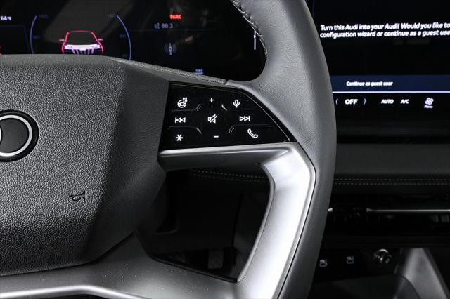 new 2025 Audi Q6 e-tron car, priced at $64,335