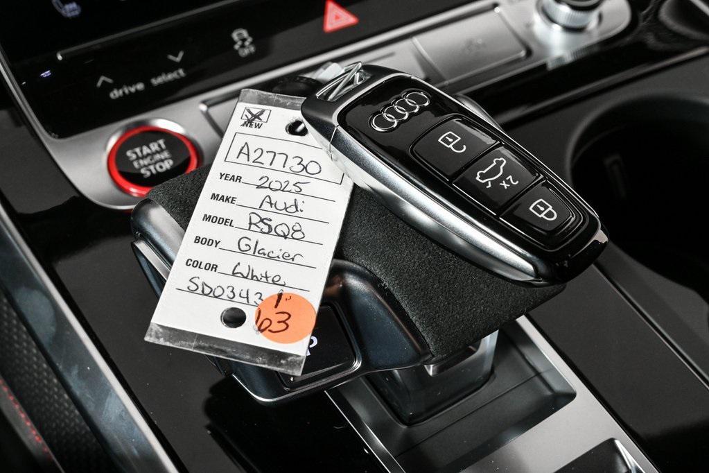 new 2025 Audi RS Q8 car, priced at $159,635