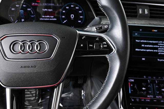 used 2022 Audi e-tron car, priced at $39,500