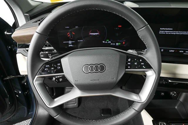 new 2025 Audi Q6 e-tron car, priced at $75,085