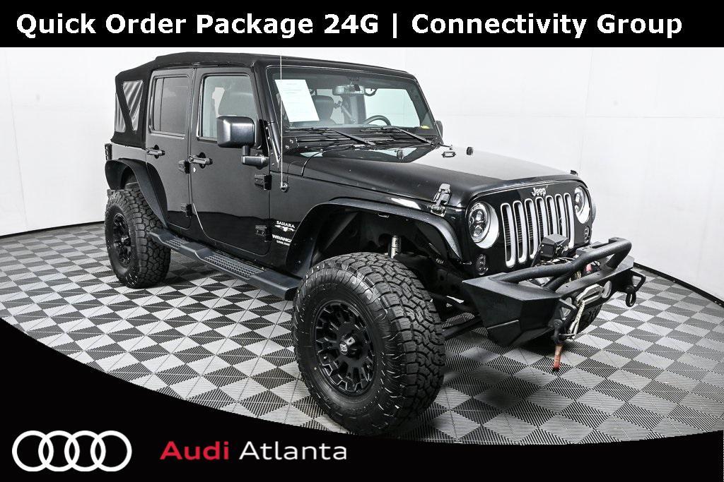 used 2016 Jeep Wrangler Unlimited car, priced at $20,800