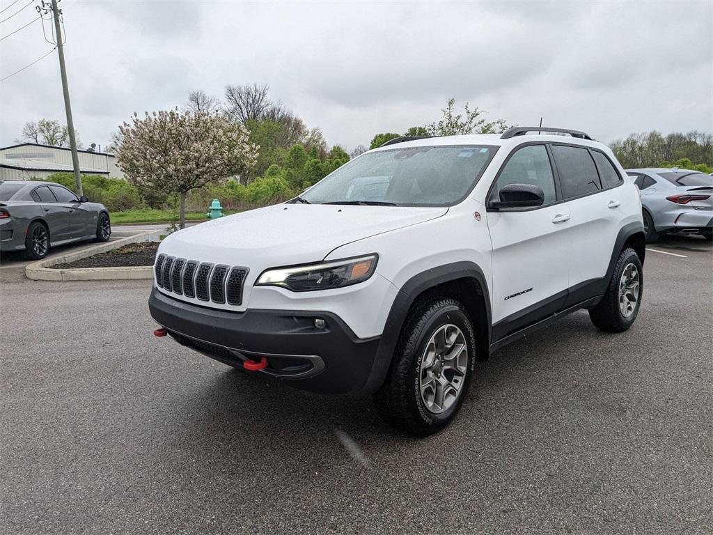 used 2022 Jeep Cherokee car, priced at $21,100