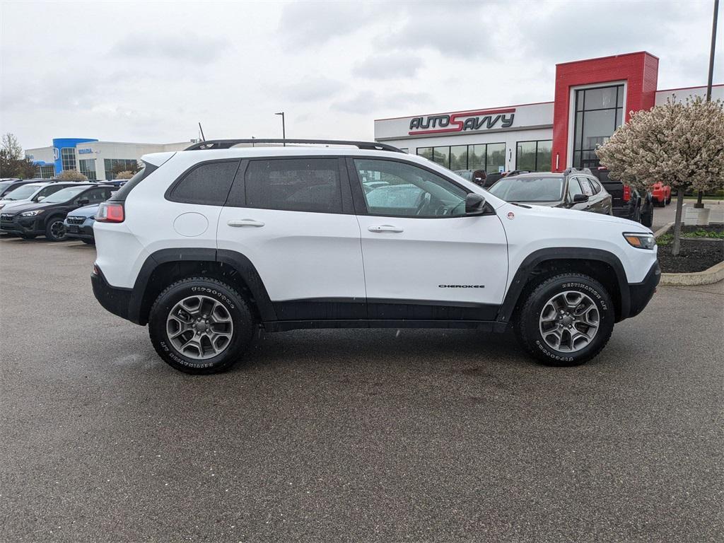 used 2022 Jeep Cherokee car, priced at $21,100