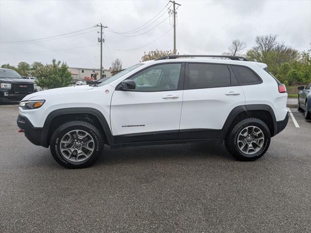 used 2022 Jeep Cherokee car, priced at $21,700