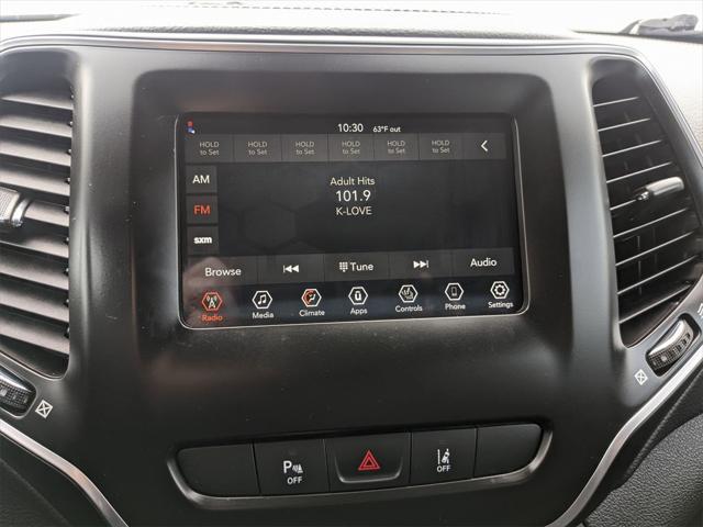 used 2021 Jeep Cherokee car, priced at $20,000