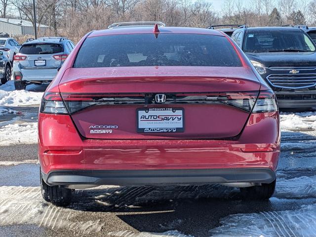 used 2023 Honda Accord car, priced at $22,000