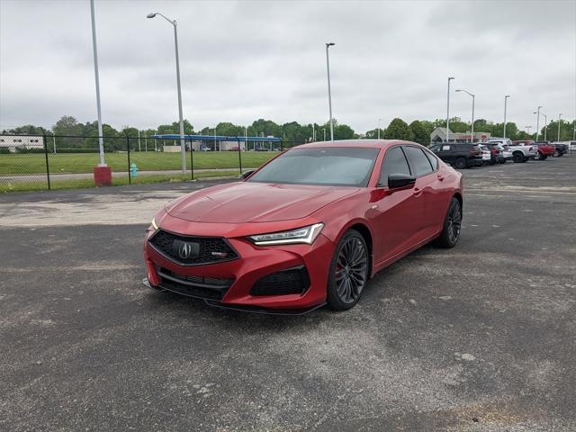 used 2021 Acura TLX car, priced at $33,400