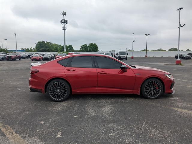 used 2021 Acura TLX car, priced at $33,400