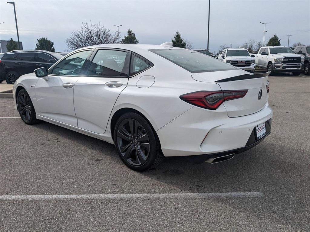 used 2022 Acura TLX car, priced at $25,500