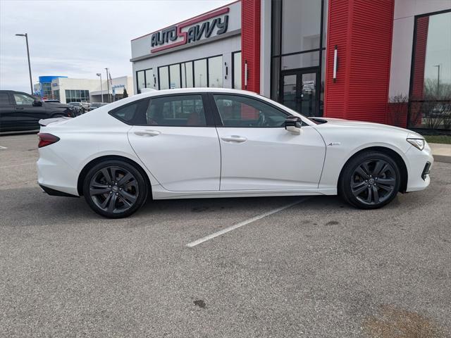 used 2022 Acura TLX car, priced at $25,000