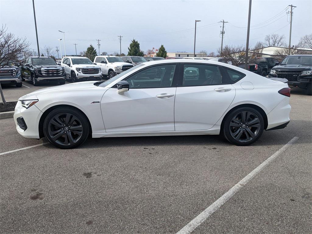 used 2022 Acura TLX car, priced at $25,500