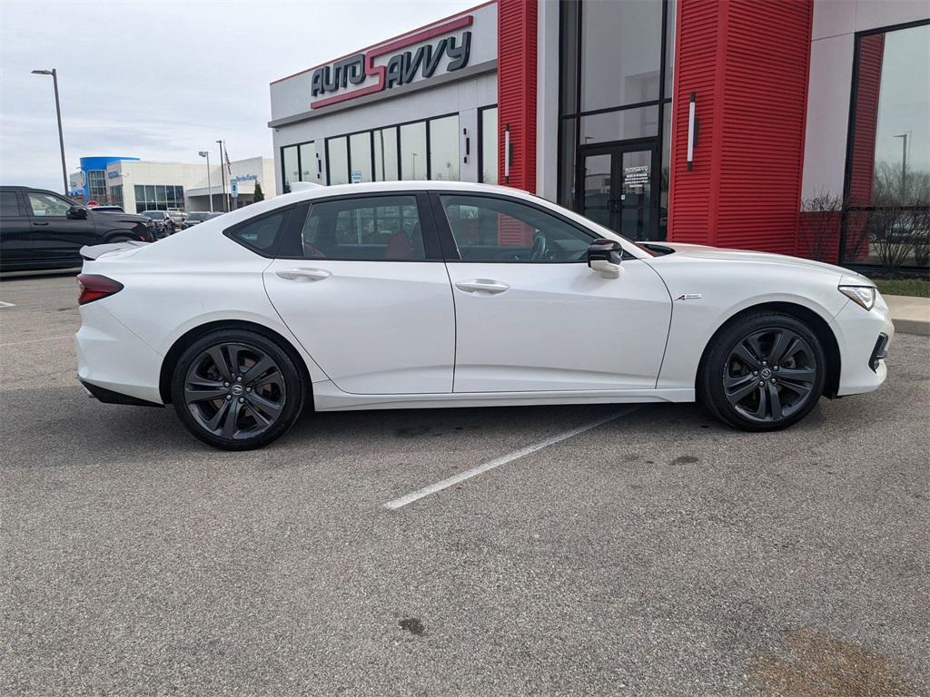 used 2022 Acura TLX car, priced at $25,500