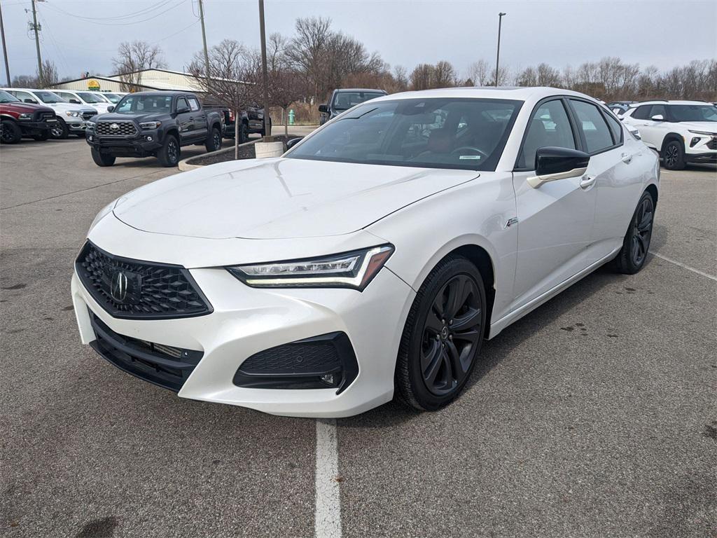 used 2022 Acura TLX car, priced at $25,500