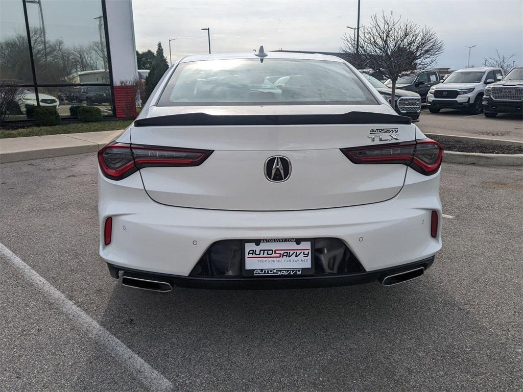 used 2022 Acura TLX car, priced at $25,500