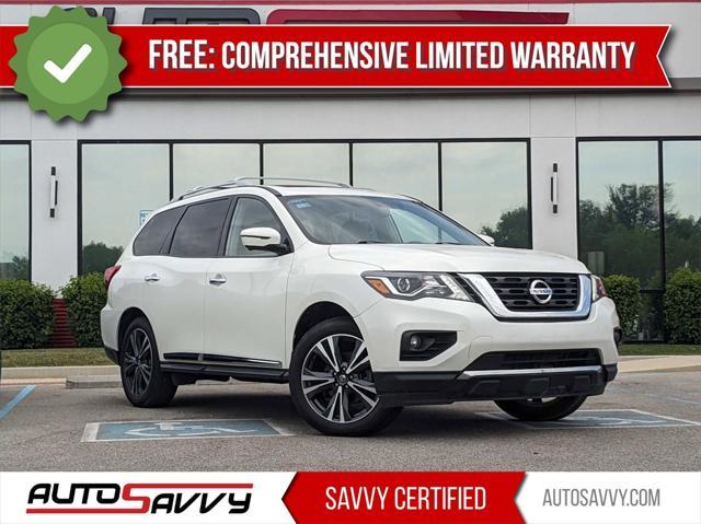 used 2020 Nissan Pathfinder car, priced at $21,500