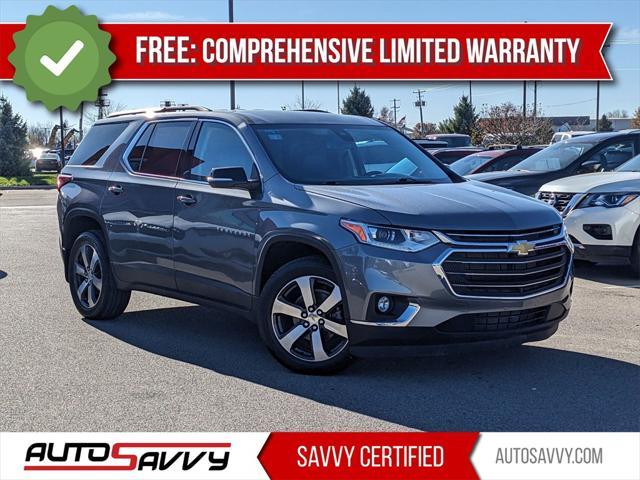 used 2021 Chevrolet Traverse car, priced at $23,700