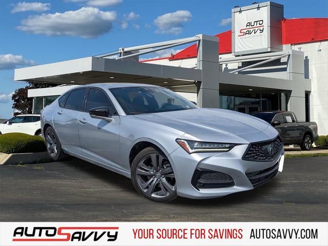 used 2023 Acura TLX car, priced at $32,500