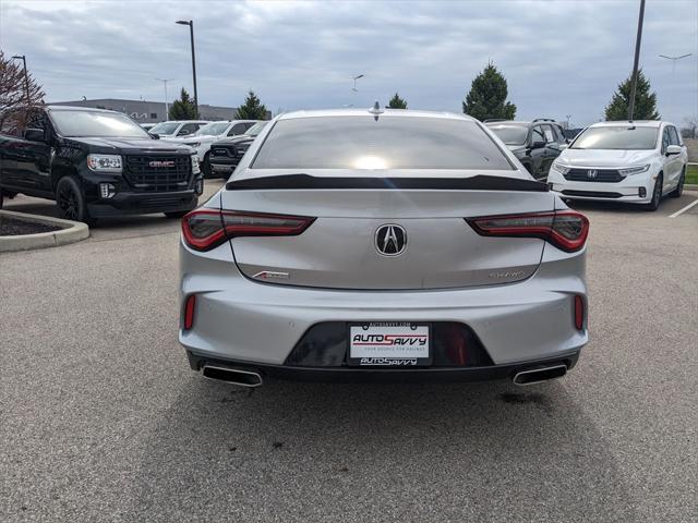 used 2023 Acura TLX car, priced at $33,000