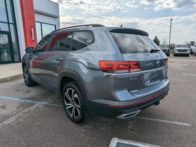 used 2022 Volkswagen Atlas car, priced at $24,000