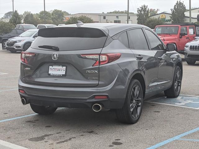 used 2021 Acura RDX car, priced at $27,500