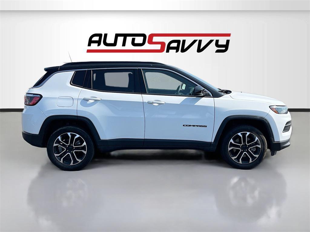 used 2023 Jeep Compass car, priced at $22,300